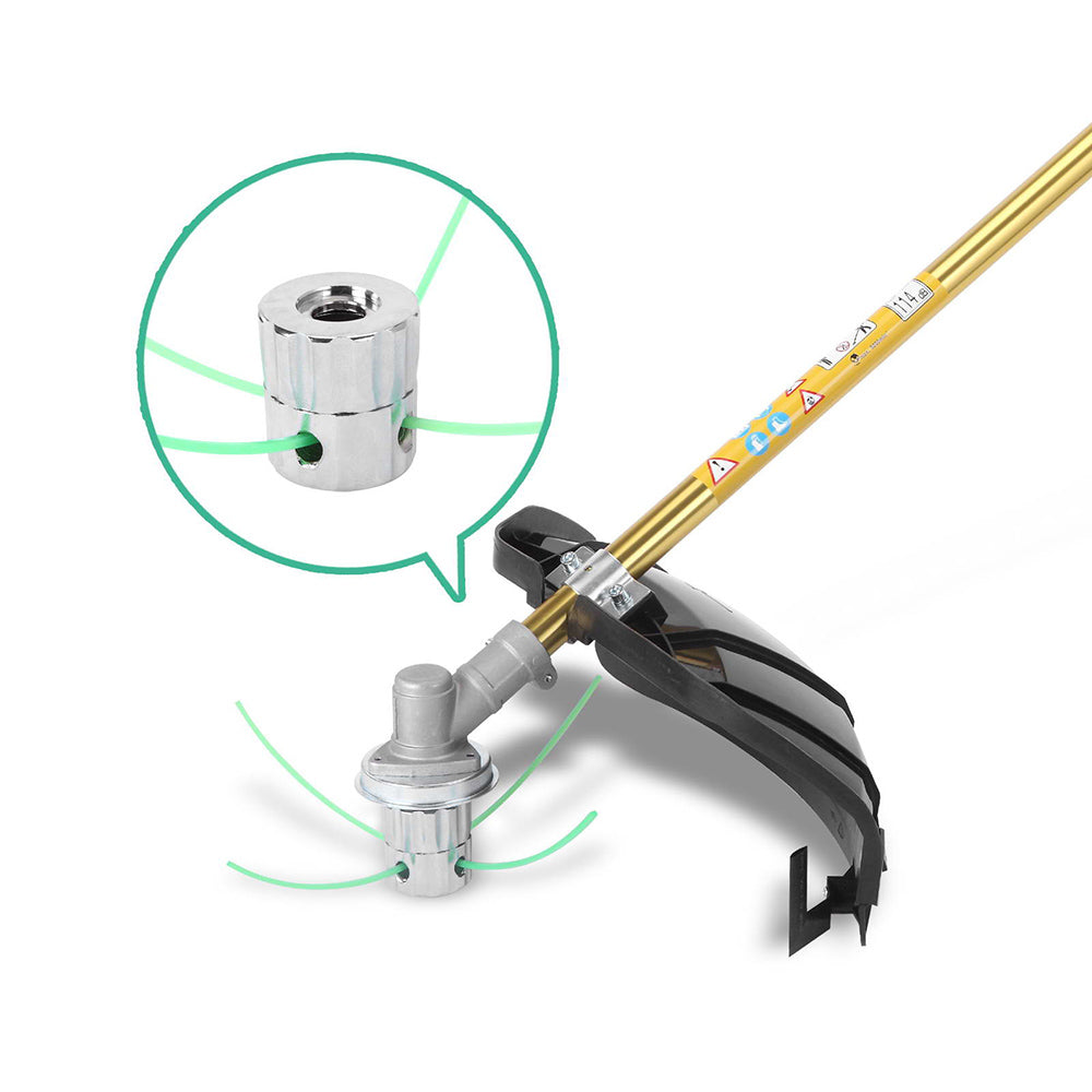 Giantz Pole Chainsaw 2 Stroke Petrol Tree Pruner Long Reach Saw 12 Inch Bar 9 In