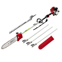 Giantz Pole Chainsaw 2 Stroke Petrol Tree Pruner Long Reach Saw 12 Inch Bar 2 In