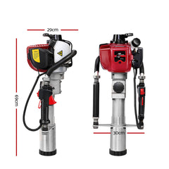 Giantz Petrol Post Driver 38CC 4-Stroke Rammer Pile Star Picket Fence Hole Drive