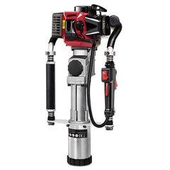 Giantz Petrol Post Driver 2-Stroke 32.7CC Rammer Pile Star Picket Fence Hole Red