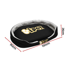 i.Pet Dog Bed XXL Large Jumbo Pet Calming Soft Sofa Cushion Mat Washable 130x90x26cm