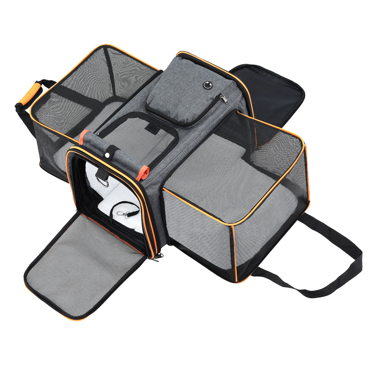 i.Pet Pet Carrier Bag Foldable Expandable Dog Free Delivery