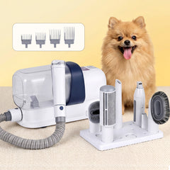 i.Pet Pet Grooming Kit Vacuum Dog Cat Hair Dryer Remover Clipper Brushes