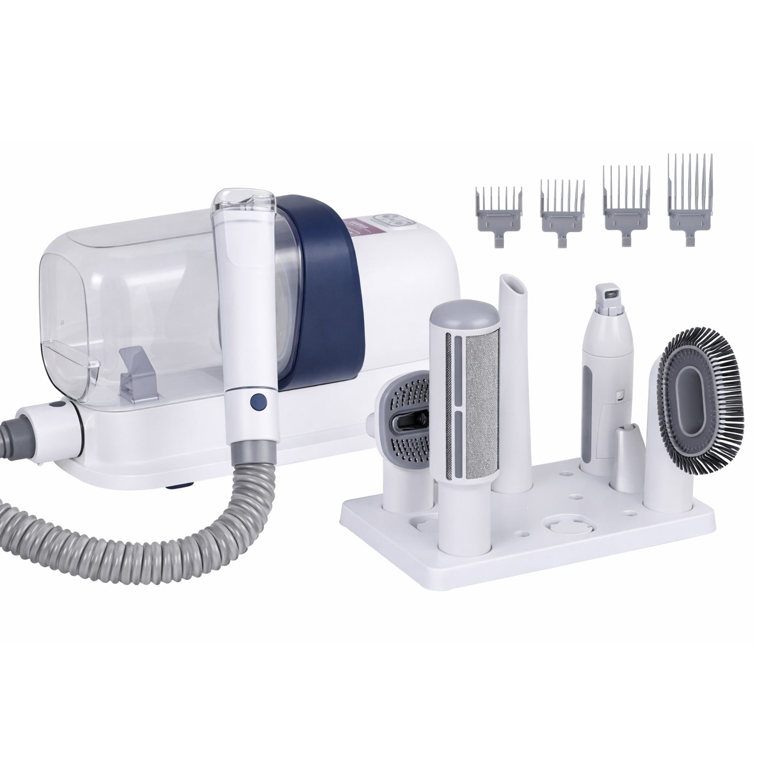 i.Pet Pet Grooming Kit Vacuum Dog Cat Hair Dryer Remover Clipper Brushes