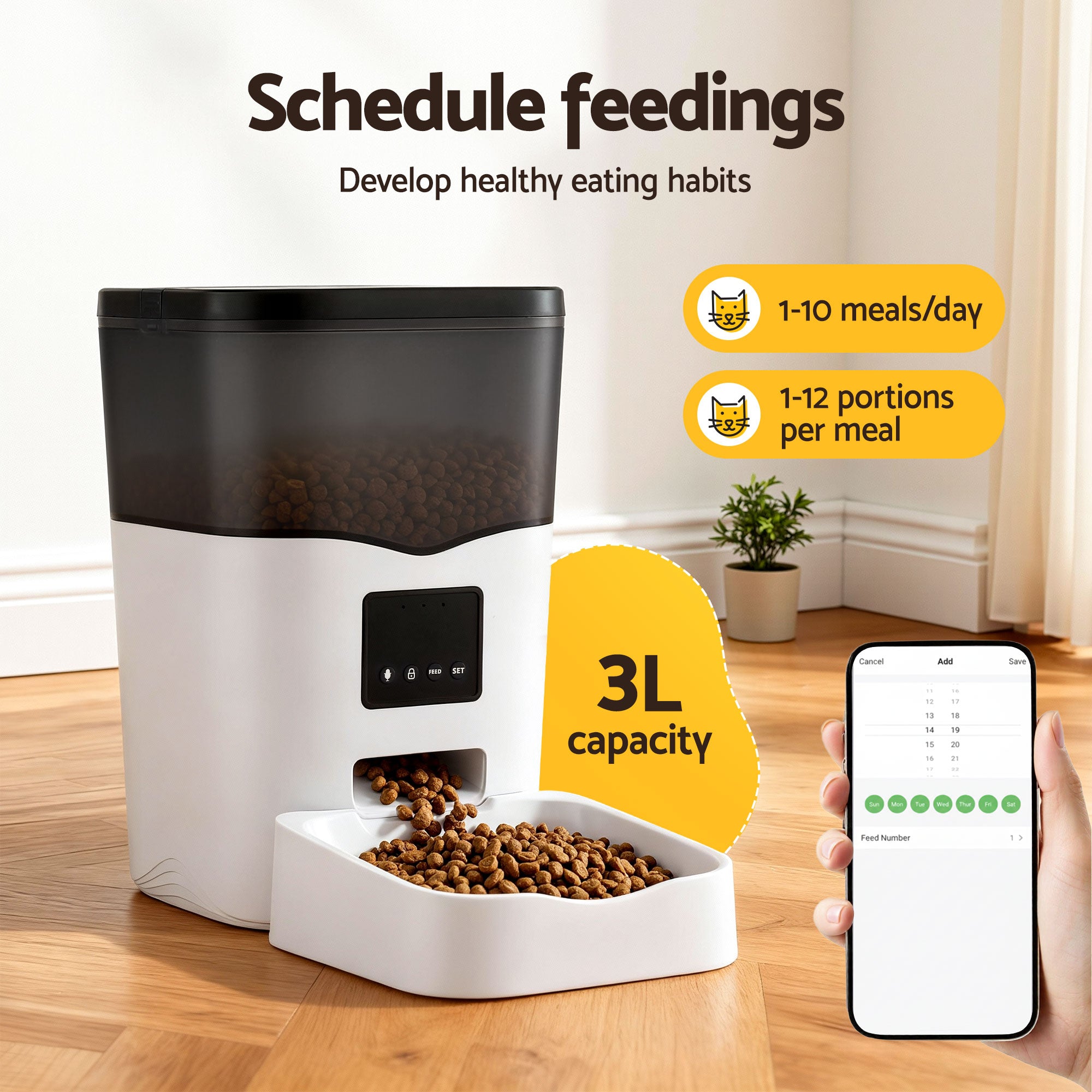 i.Pet Automatic Pet Feeder Dog Cat Free Delivery