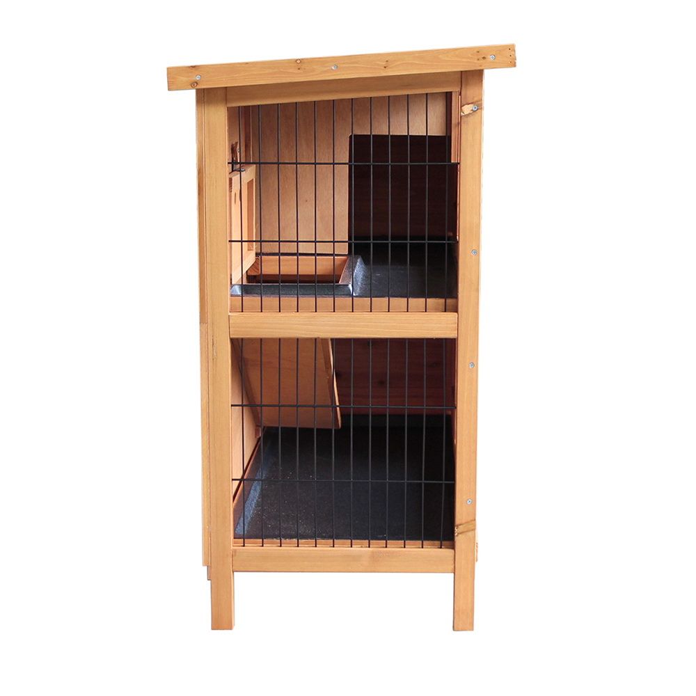 i.Pet Rabbit Hutch Chicken Coop 91.5cm x 45cm x 82cm Chicken Coop Large Wooden