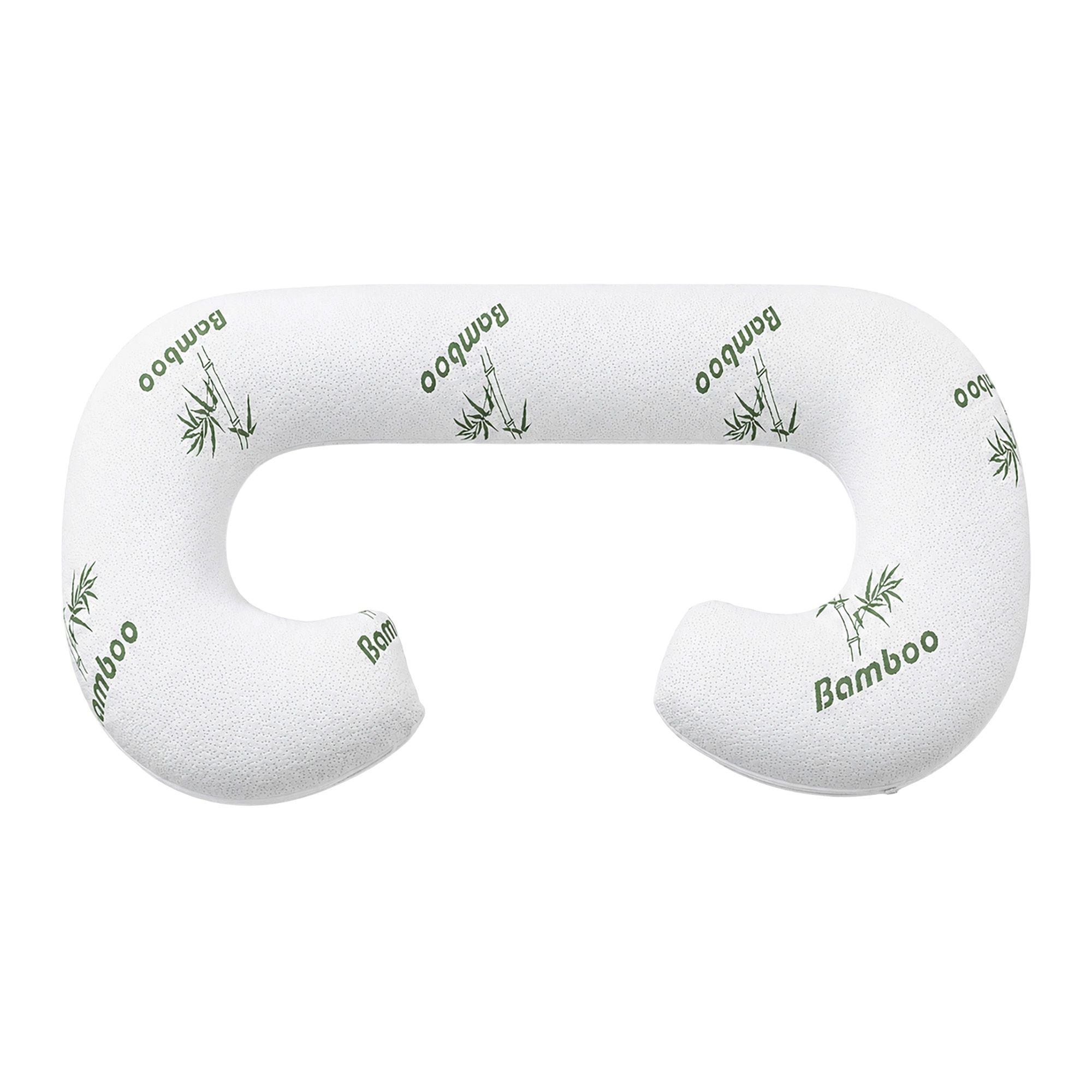 Giselle Bedding Pregnancy Pillow for Side Sleepers C-Shaped Body Pillow with