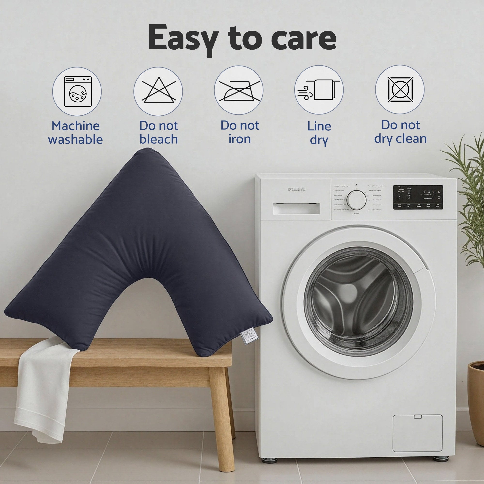 Giselle Bedding V Shape Pillow Boomerang Nursing Free Delivery