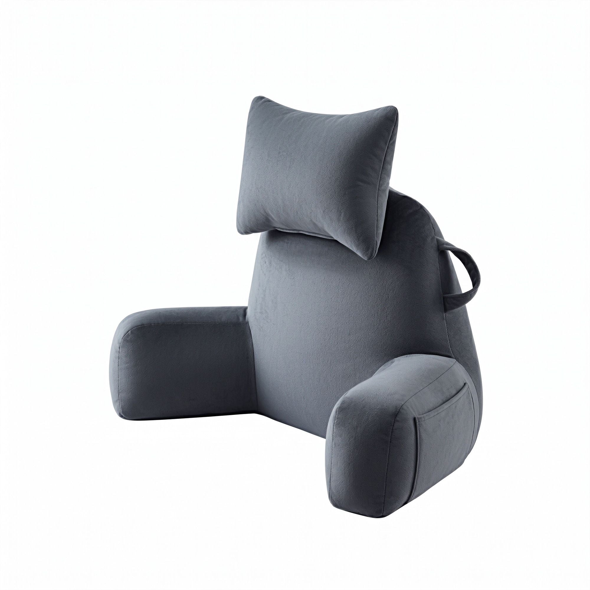 Giselle Bedding Reading Pillow with Detachable Neck Roll & Armrests Sit Up