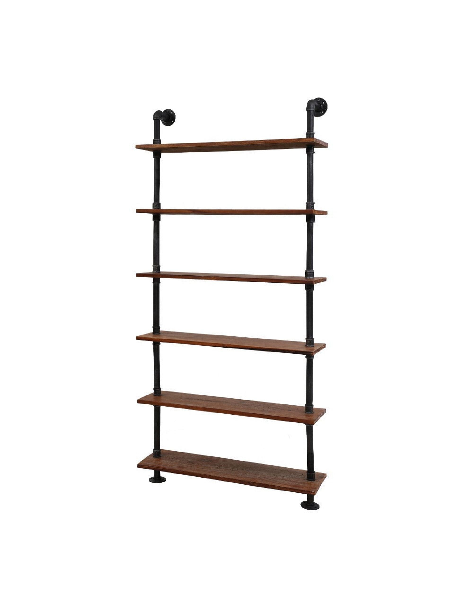 Artiss Floating DIY Pipe Shelf 6 Tiers - IRA