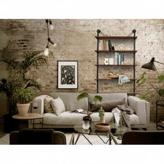 Artiss Floating DIY Pipe Shelf 6 Tiers - IRA