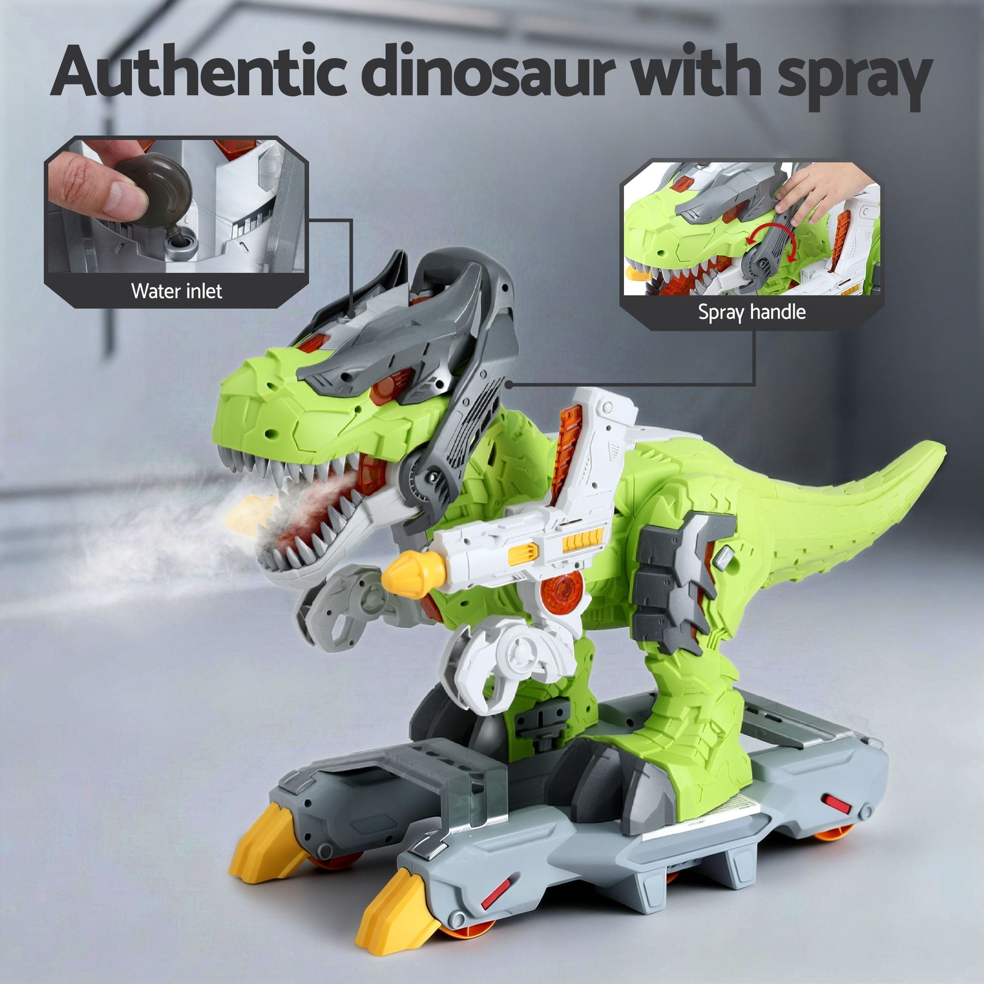 Keezi Kids Dinosaur Ride Push Car Toy Outdoor Free Delivery