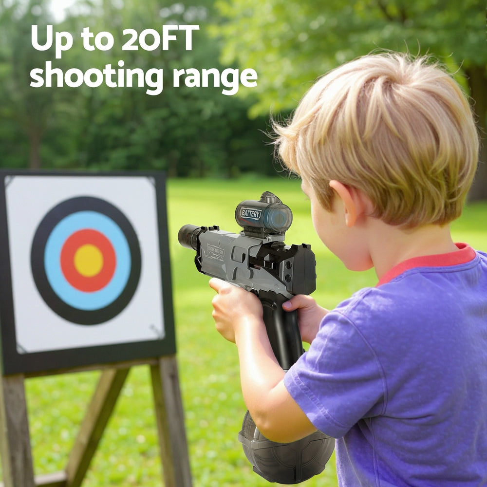 Keezi Kids Adult Electric Water Gun 500ml Water Tank Light Squirt Guns Toys