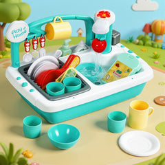 Keezi Kids Kitchen Play Set Pretend Free Delivery