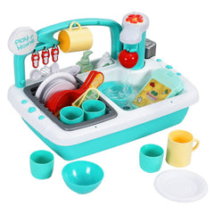 Keezi Kids Kitchen Play Set Pretend Free Delivery