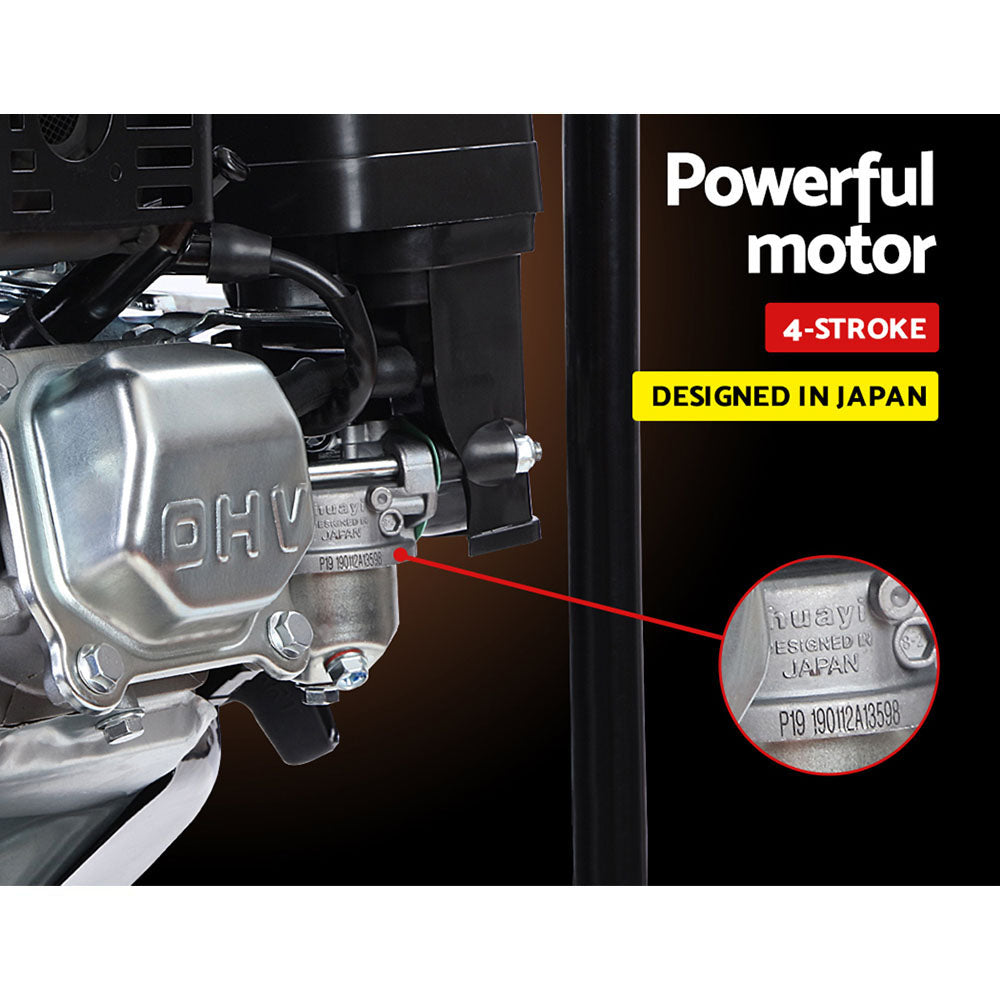Giantz 3" Petrol Water Pump 7HP Max 4-Stroke 210cc High Flow 60,000L/H Max