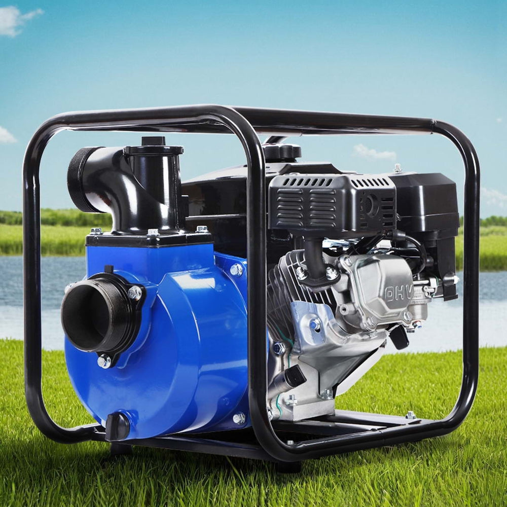 Giantz 3" Petrol Water Pump 7HP Max 4-Stroke 210cc High Flow 60,000L/H Max
