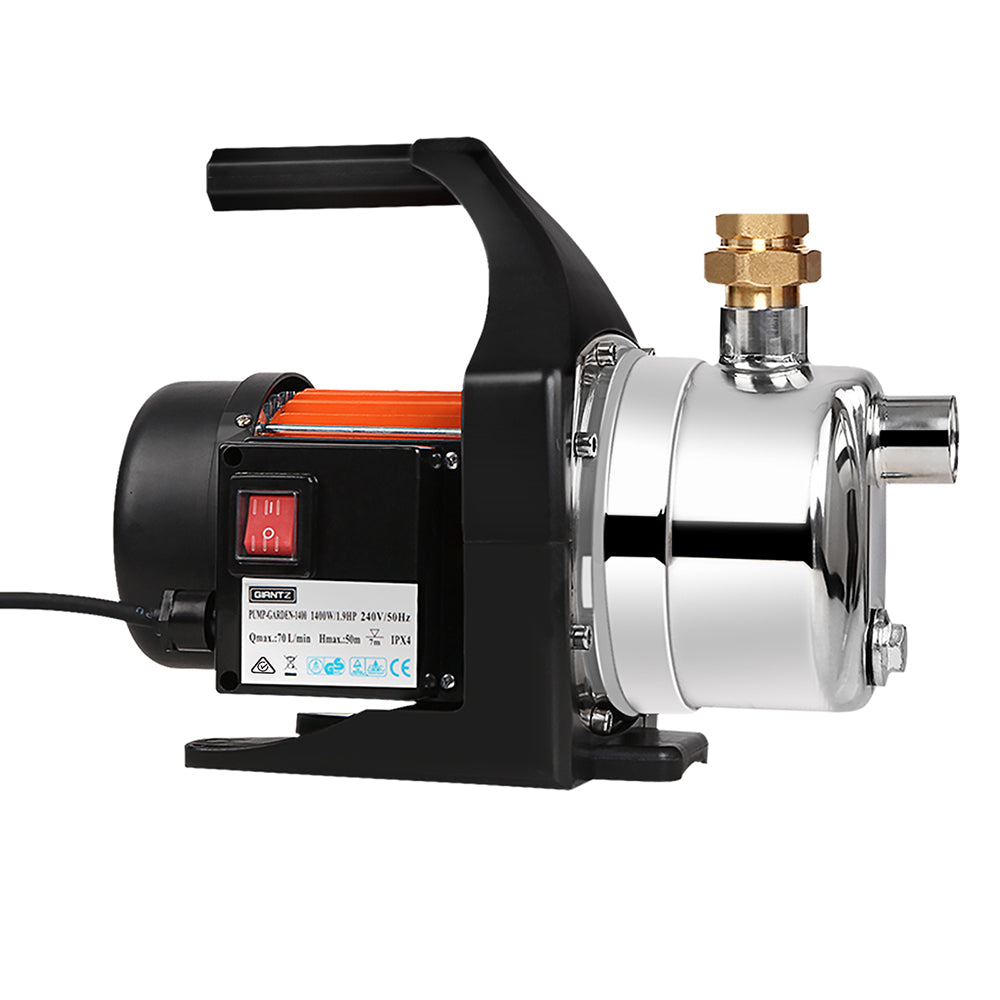 Giantz Garden Water Pump High Pressure 1500W Max. Tank Rain Farm Irrigation