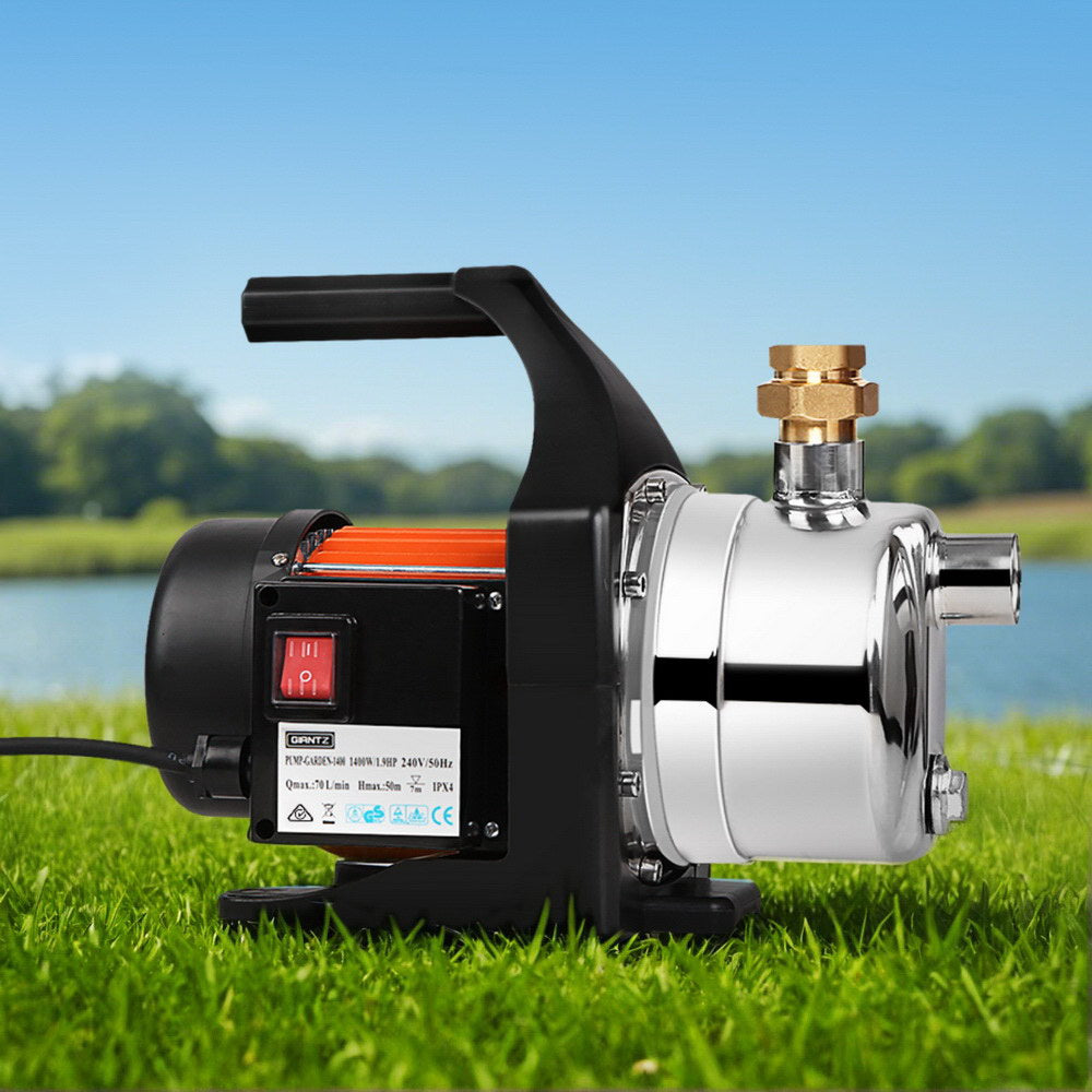 Giantz Garden Water Pump High Pressure 1500W Max. Tank Rain Farm Irrigation