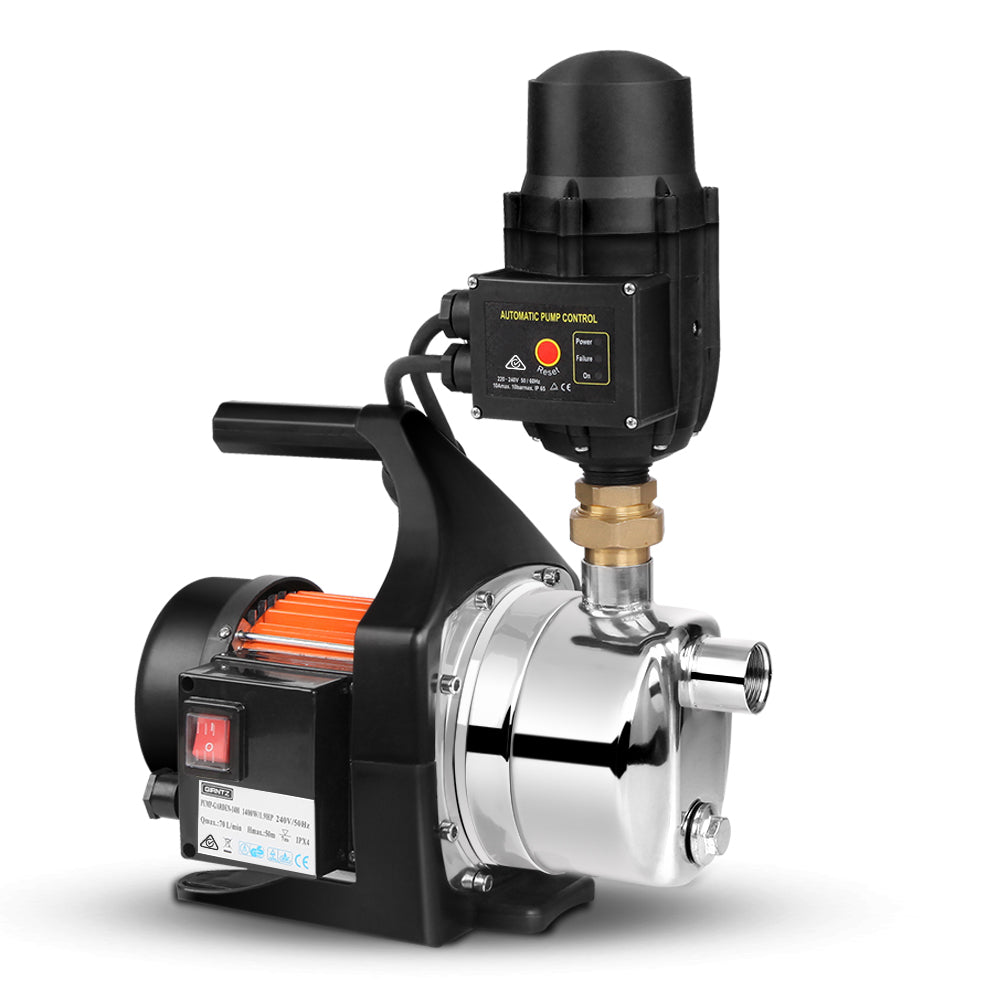 Giantz Garden Water Pump 1500W Max. High Pressure Tank Rain Farm Irrigation