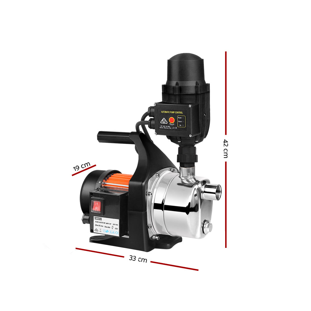 Giantz Garden Water Pump High Pressure 800W Max. Tank Rain Farm Irrigation House