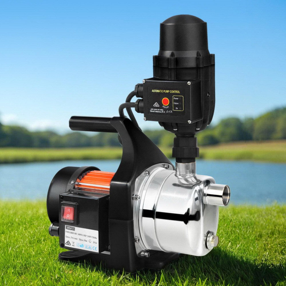 Giantz Garden Water Pump High Pressure 800W Max. Tank Rain Farm Irrigation House