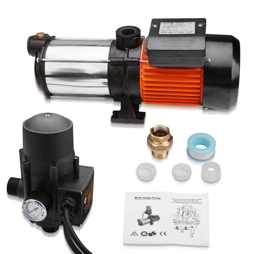 Giantz 1800W Max 5-Stage Garden Water Pump High Pressure Irrigation Booster