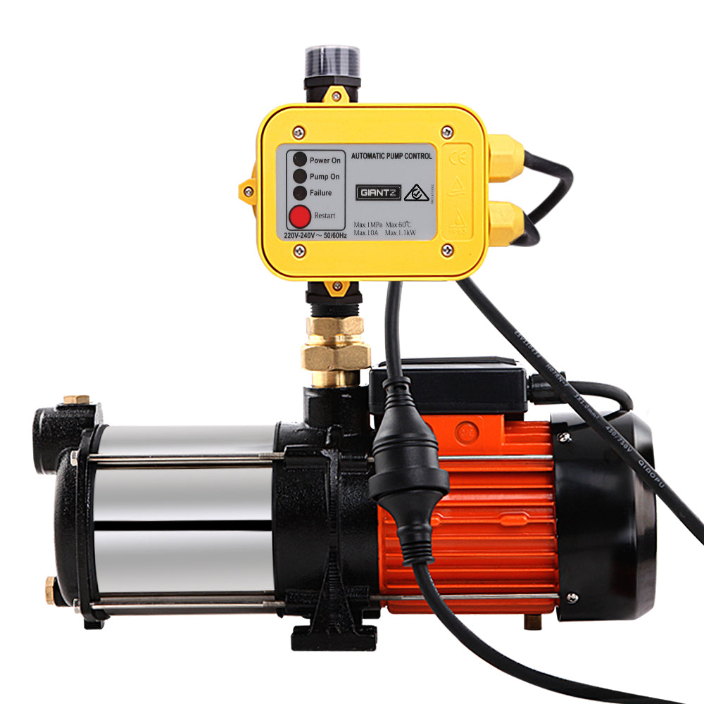 Giantz 1800W Max 5-Stage Garden Water Pump High Pressure Irrigation Booster