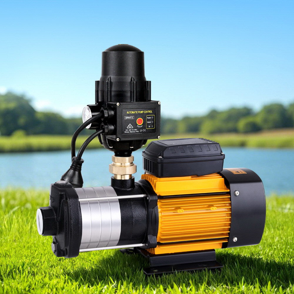 Giantz Garden Water Pump High Pressure 2000W Max 5-Stage Tank Irrigation