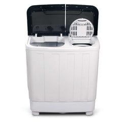 Devanti Portable Washing Machine Twin Tub 4.6KG White