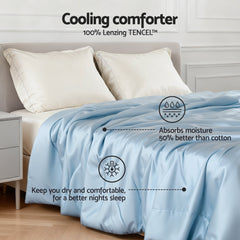 Giselle Bedding Tencel Quilt 200GSM Summer Quilts Free Delivery
