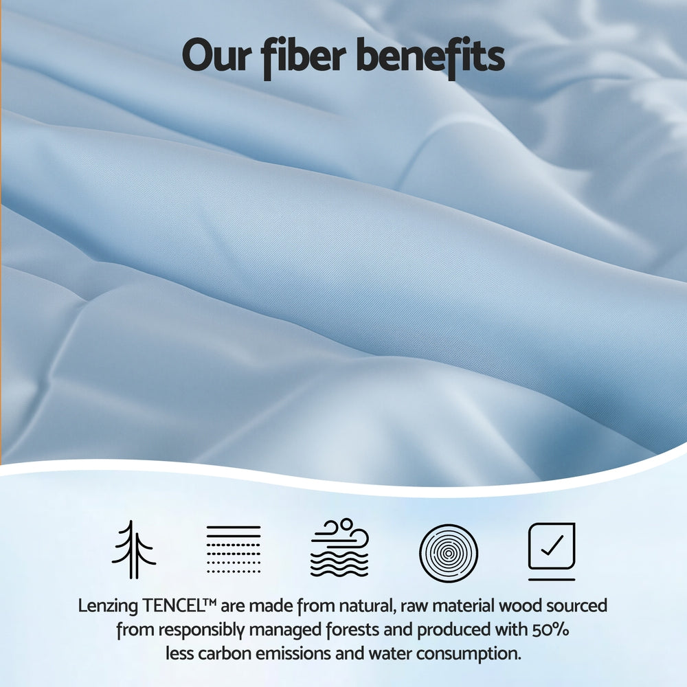 Giselle Bedding Tencel Quilt 200GSM Summer Quilts Free Delivery