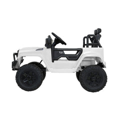 Rigo Ride On Car Kids Electric Ride On Cars Kids Jeep 12V White