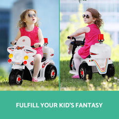 Rigo Kids Ride On Car Motorcycle Electric Motorbike Toys Car Bike Battery