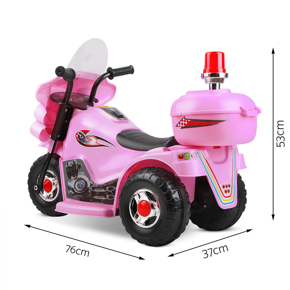 Rigo Kids Ride On Car Motorcycle Motorbike Toys Electric Police Bike Cars