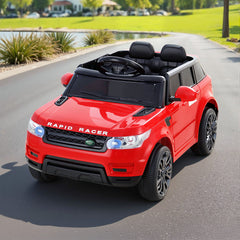 Rigo Kids Electric Ride On Car SUV Range Rover-inspired Cars Remote 12V Red