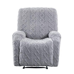 Artiss Recliner Chair Covers with Storage Side Pockets Grey