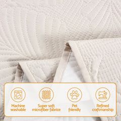 Artiss Quilted Recliner Chair Covers Water Repellent Recliner Slipcovers