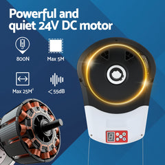 UL-tech Garage Roller Door Opener 800N Motor Auto Safety Reverse 220V