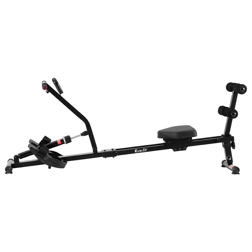 Everfit Hydraulic Rowing Machine Rower 12 Levels Resistance Exercise Fitness Gym