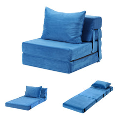 Artiss Convertible Folding Sofa Bed Armless Lounger Foam Floor Sofas Futons