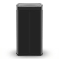 Devanti Rubbish Bin 70L Automatic Sensor Kitchen Bin, Slim Smart Garbage Can Touchless Rectangular with Liner Holder, Fully Closed Lid for Bedroom, Ba