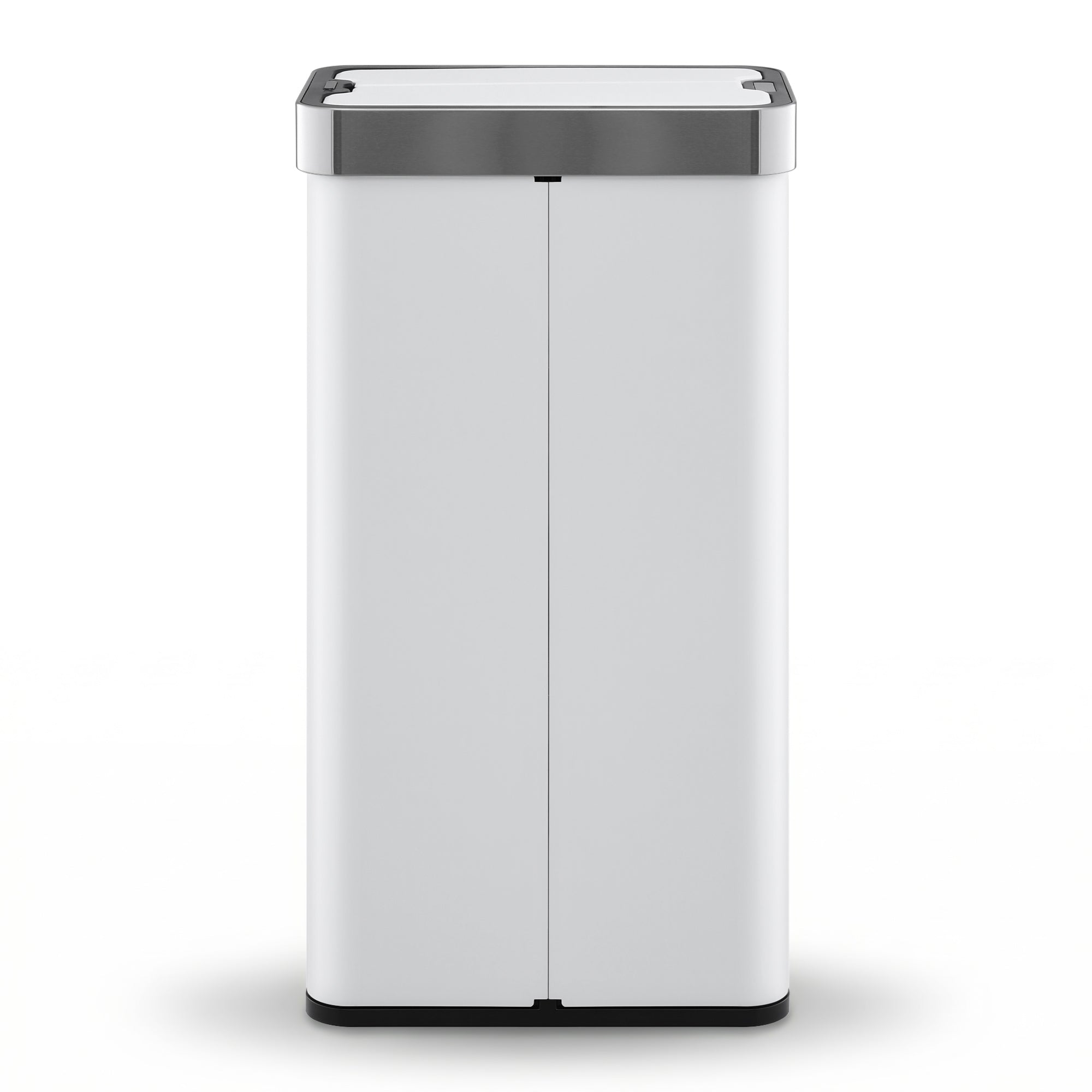 Devanti Rubbish Bin 70L Automatic Sensor Kitchen Bin, Slim Smart Garbage Can Touchless Rectangular with Liner Holder, Fully Closed Lid for Bedroom, Ba