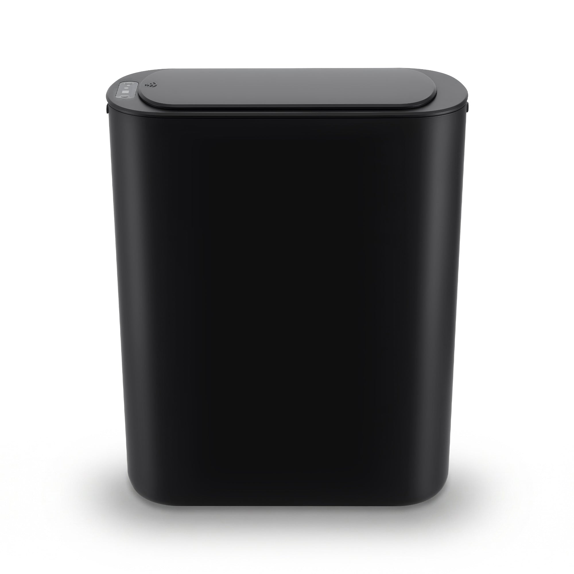 Devanti Automatic Trash Bin with Lid 25L Motion Sensor Kitchen Bin Touchless Garbage Can Plastic Slim Rubbish Bin with Liner Holder for Kitchen, Home,