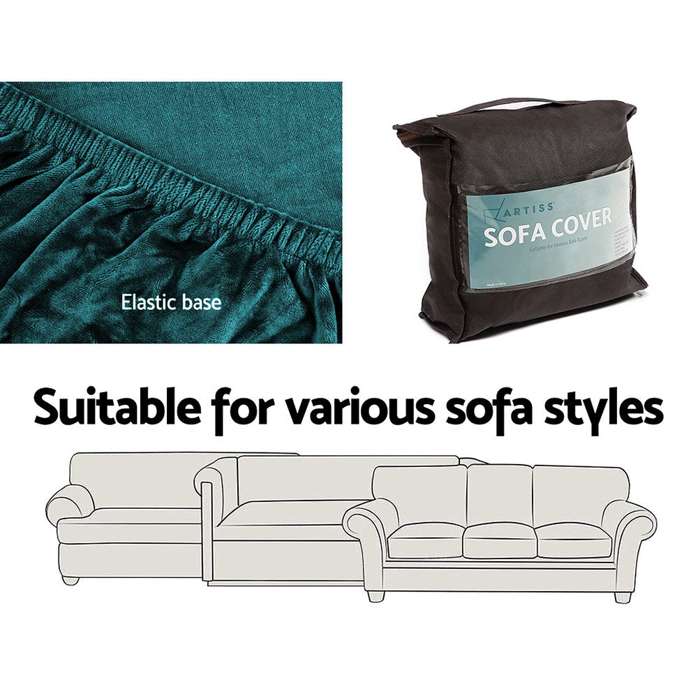 Artiss Sofa Cover Couch Covers 3 Seater Free Delivery