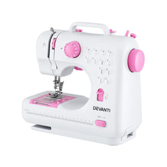 Devanti 12 Stitches Mini Sewing Machine Beginners Free Delivery