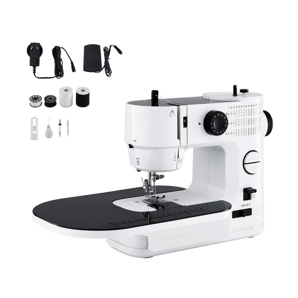 Devanti 39 Stitches Mini Sewing Machine Portable Free Delivery