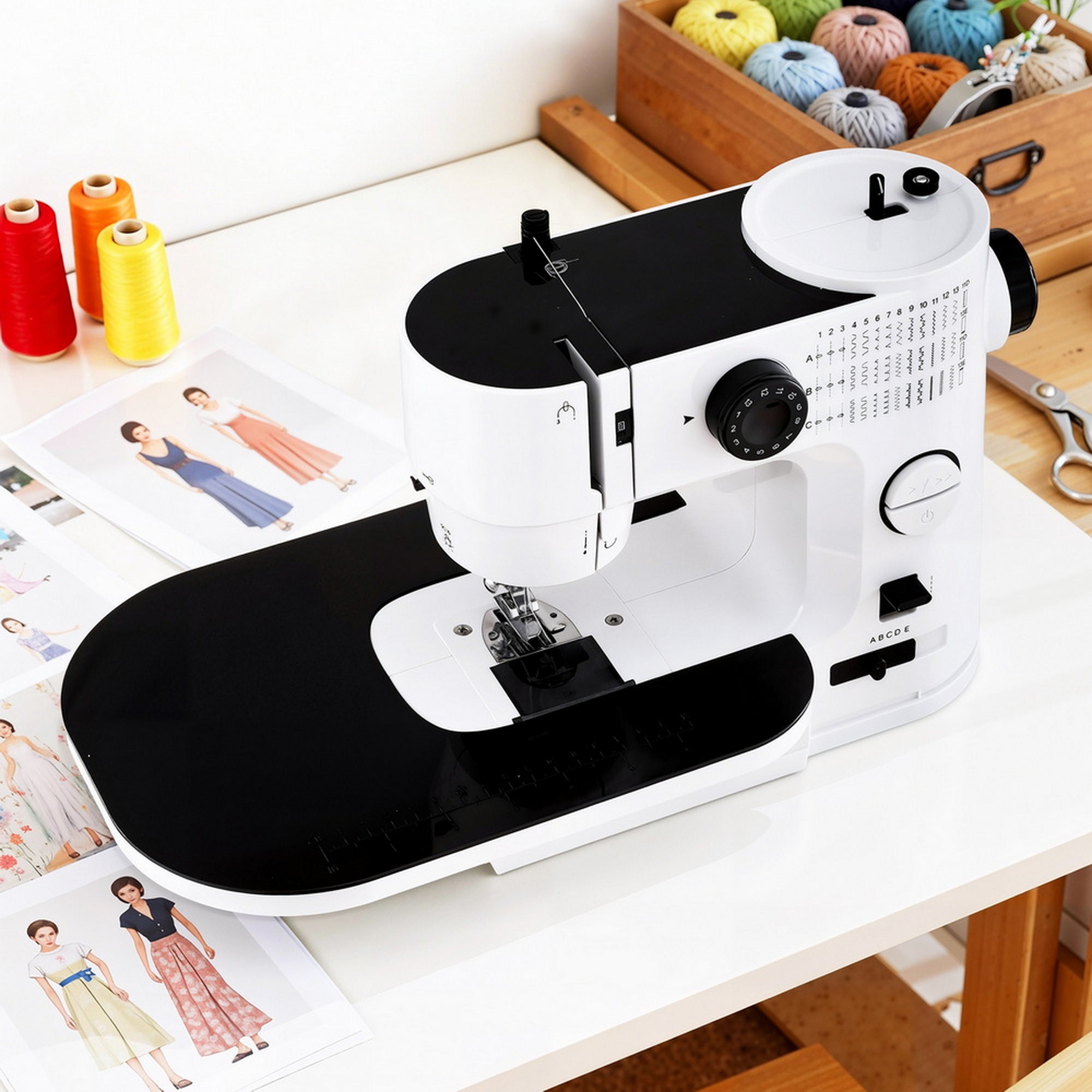 Devanti 39 Stitches Mini Sewing Machine Portable Free Delivery