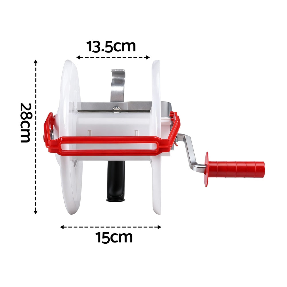 Giantz Electric Fence Reel Geared Portable Polywire Free Delivery