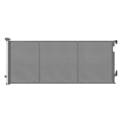 Keezi Retractable Gate Baby Gate Pet Safety Fence Extends up to 400cm Grey